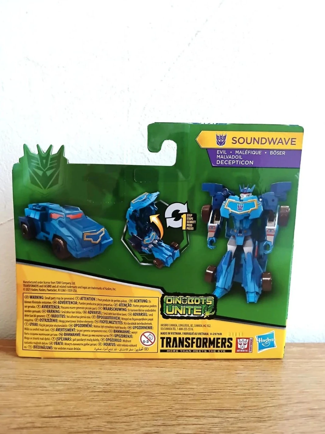Hasbro Transformers Soundwave Bumblebee Cyberverse Adventures – photo 2